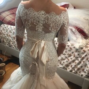 Wedding Lace Bolero/ Sleeves